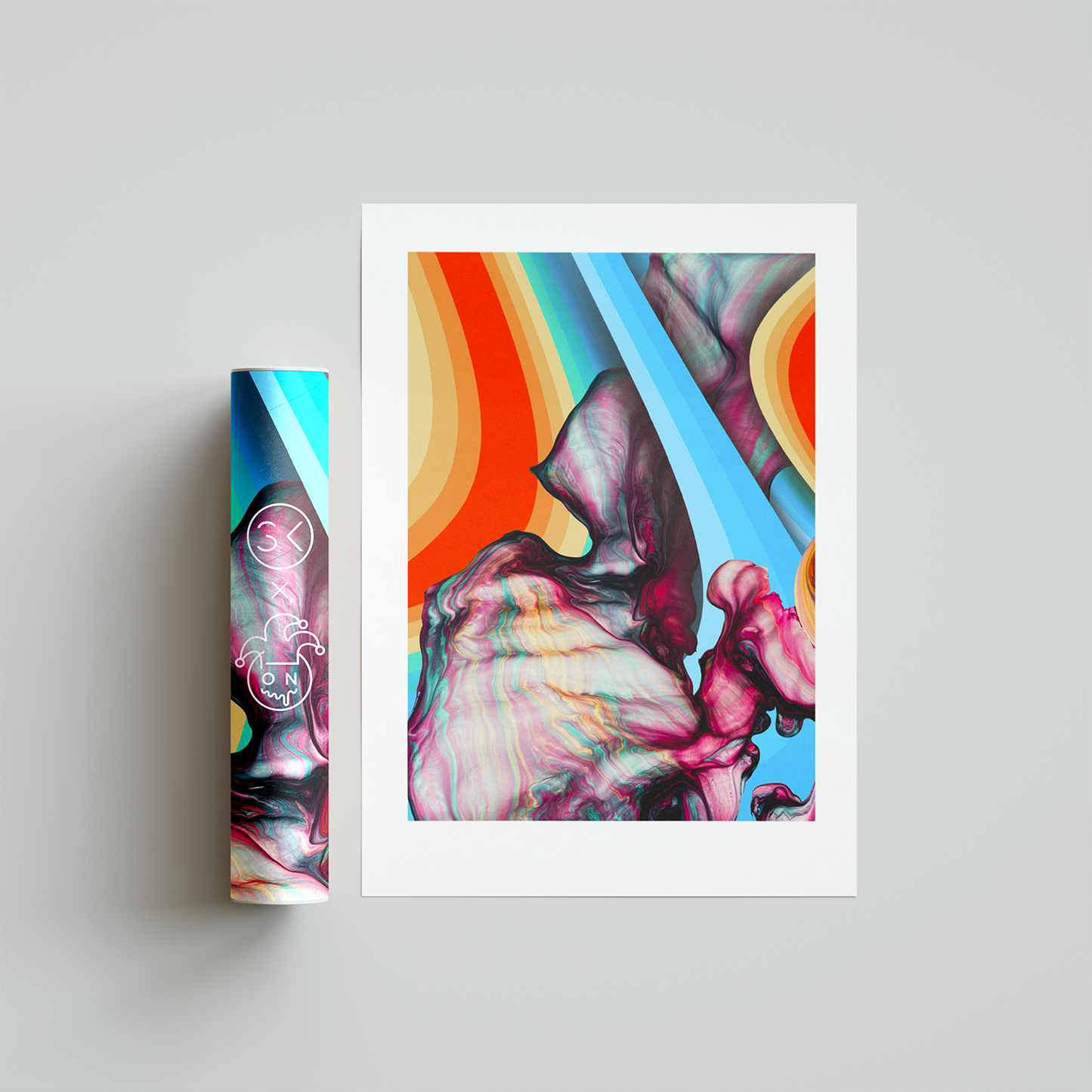 Fine art print "FLUSH 01" x Šimon Kučera