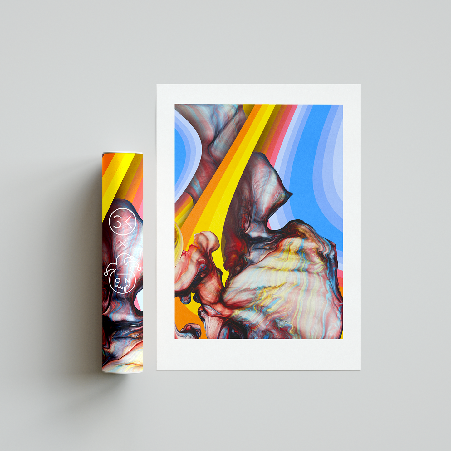 Fine art print "FLUSH 02" x Šimon Kučera