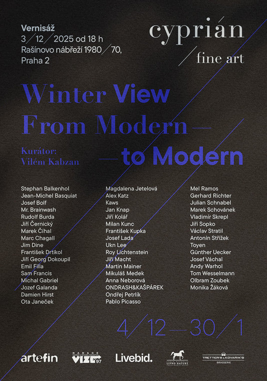 Cyprian Fine Art - Winter View – From modern to modern