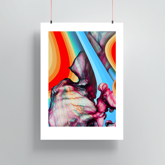 Fine art print "FLUSH 01" x Šimon Kučera