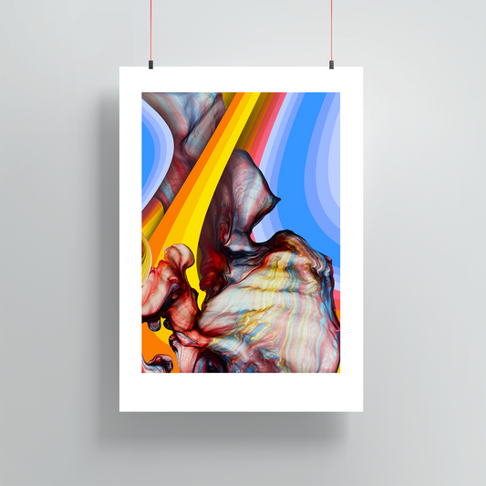 Fine art print "FLUSH 02" x Šimon Kučera